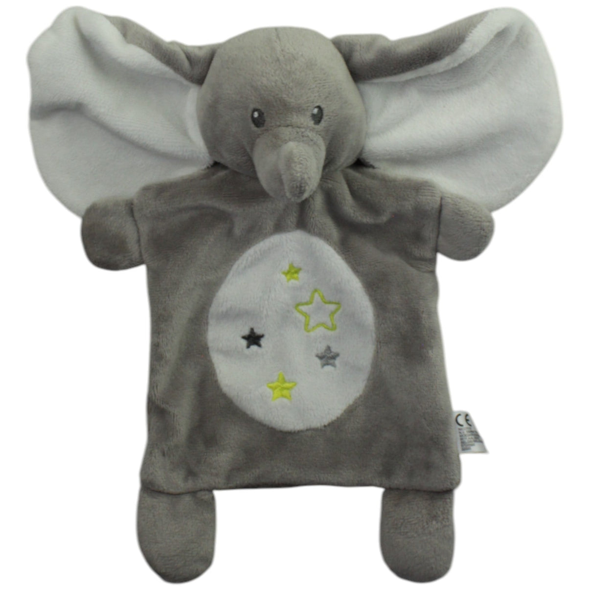 123000015386 Nicotoy Süßer Elefant mit Sternen Schmusetuch Kumpel Leo Gebraucht Knuddeltuch Kuscheltuch