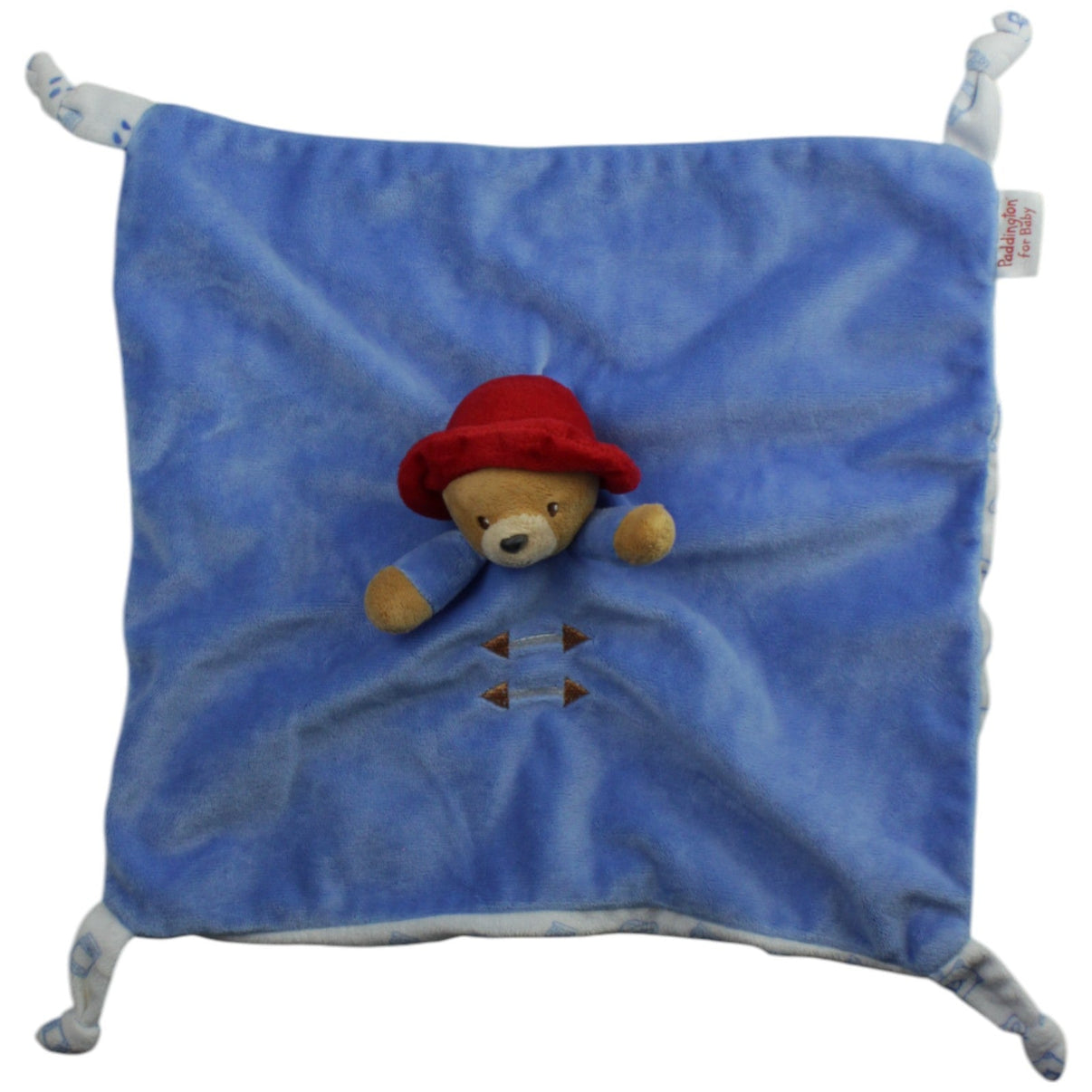 123000015400 Rainbow Designs Ltd. Paddington for Baby, blau Schmusetuch Kumpel Leo Gebraucht Knuddeltuch Kuscheltuch