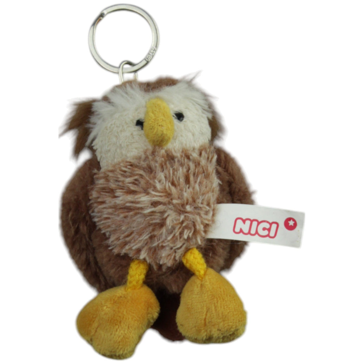 123000015404 NICI Forest Friends, braune Eule Schlüsselanhänger Kumpel Leo Gebraucht
