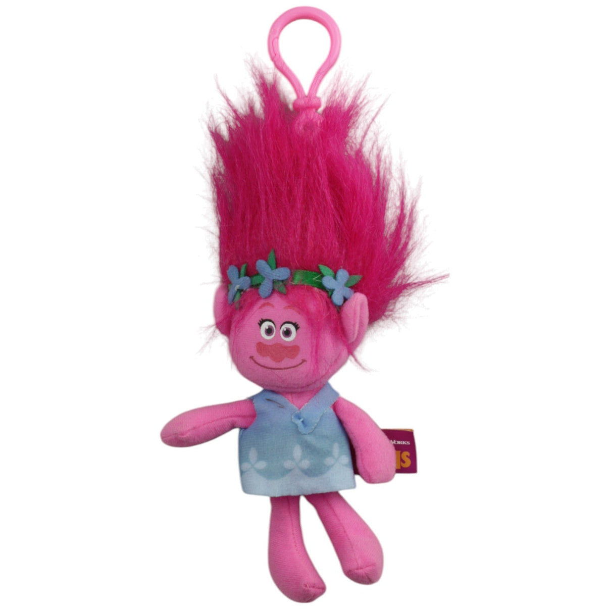 123000015406 Whitehouse Leisure Poppy aus DreamWorks Trolls Schlüsselanhänger Kumpel Leo Gebraucht
