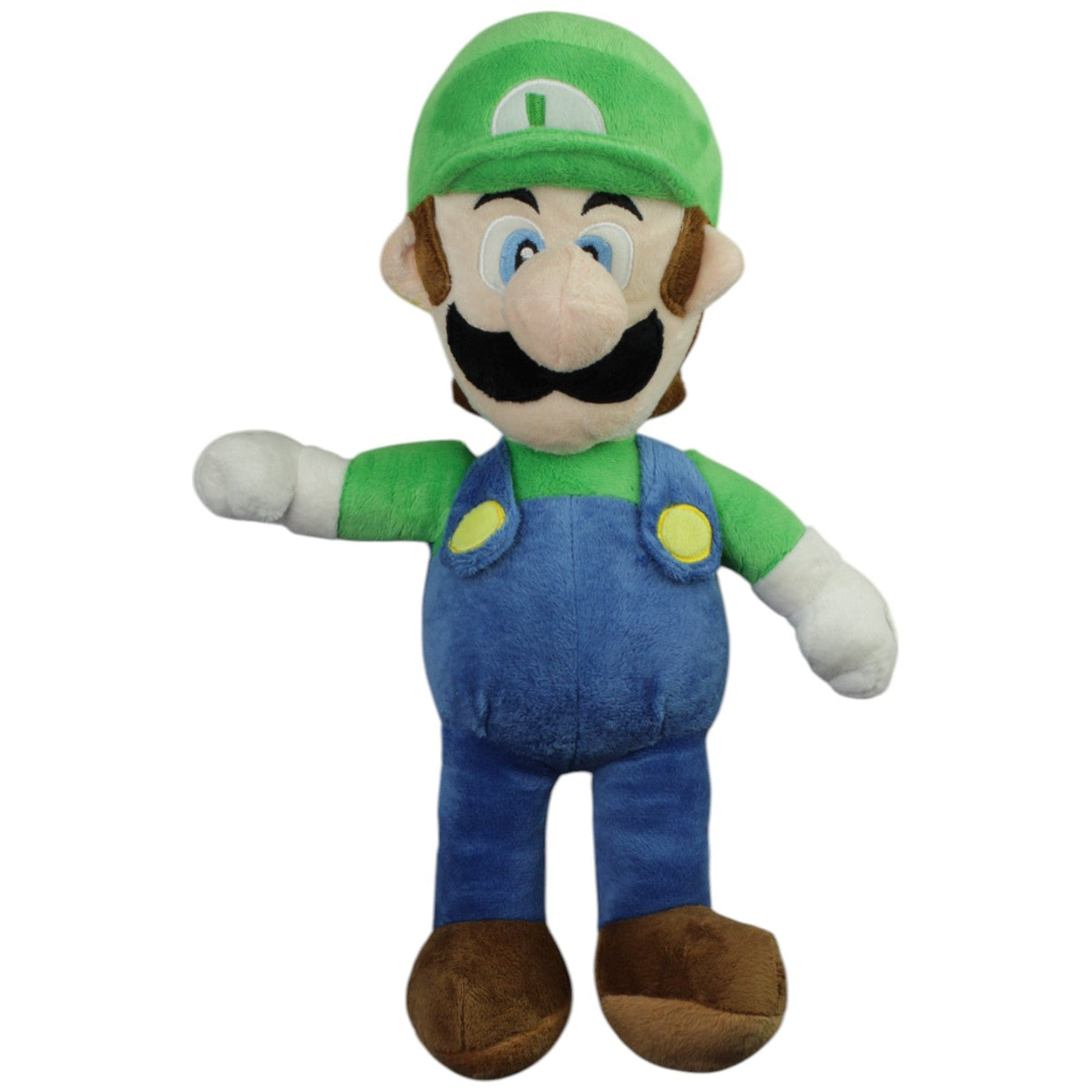 123000015415 Whitehouse Leisure Luigi aus Super Mario, XL Plüschfigur Kumpel Leo Gebraucht Nintendo