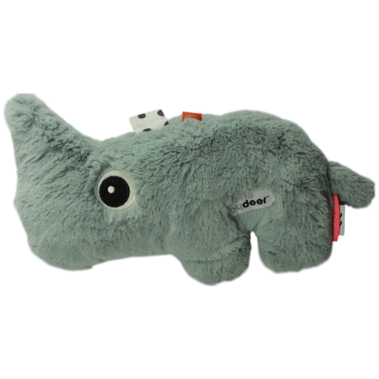 123000015427 Done by Deer Nashorn Nozo, blau Kuscheltier Kumpel Leo Gebraucht