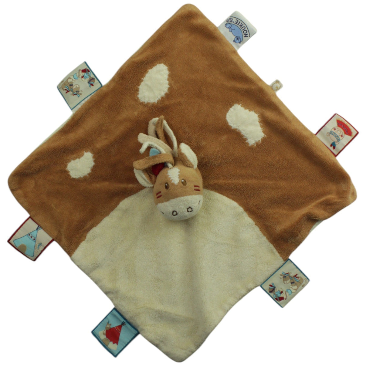 123000015505 Amtoys Noukie's, Native American Pferd Schmusetuch Kumpel Leo Gebraucht