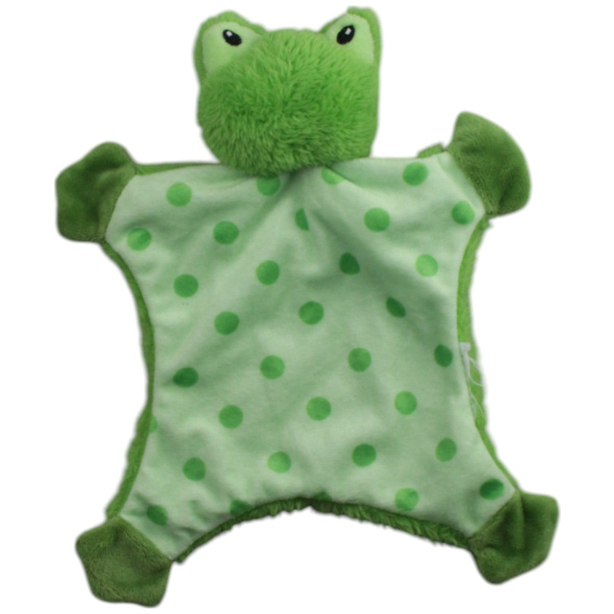 123000015526 Ergee (KiK) Frosch mit Punkten Schmusetuch Kumpel Leo Gebraucht KiK Knuddeltuch