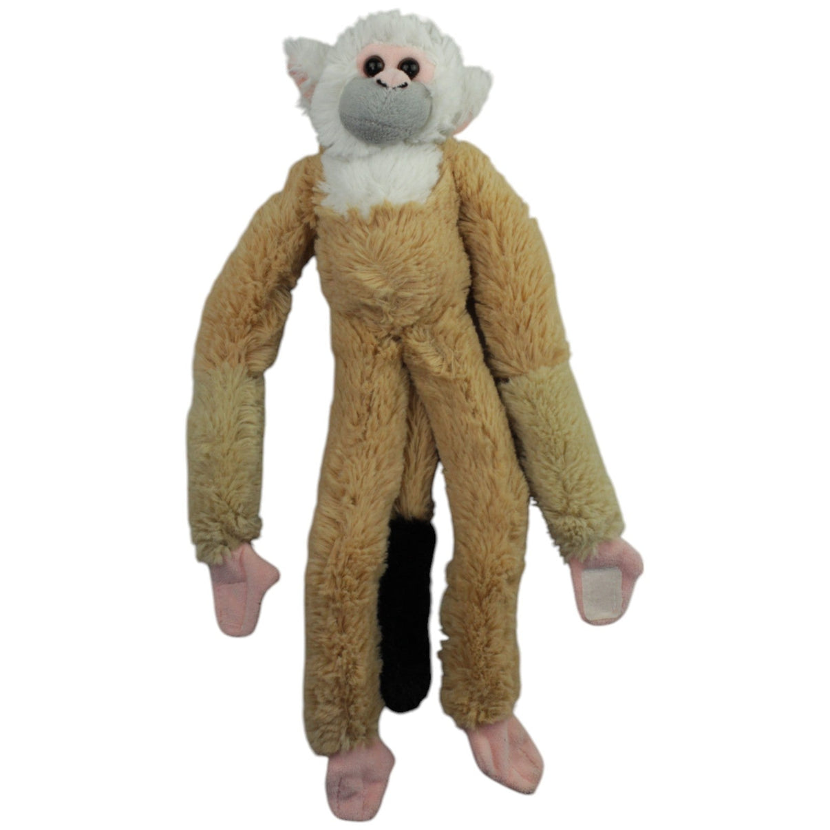 123000015535 Petjes World Süßer Hänge - Affe mit Kletthänden, beige Kuscheltier Kumpel Leo Gebraucht
