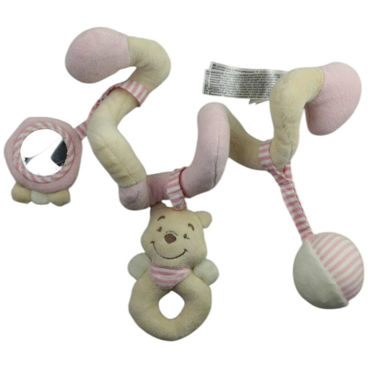 123000015549 C&A Disney Winnie Puuh, rosa/gelb Activity - Spirale Kumpel Leo Bär Gebraucht