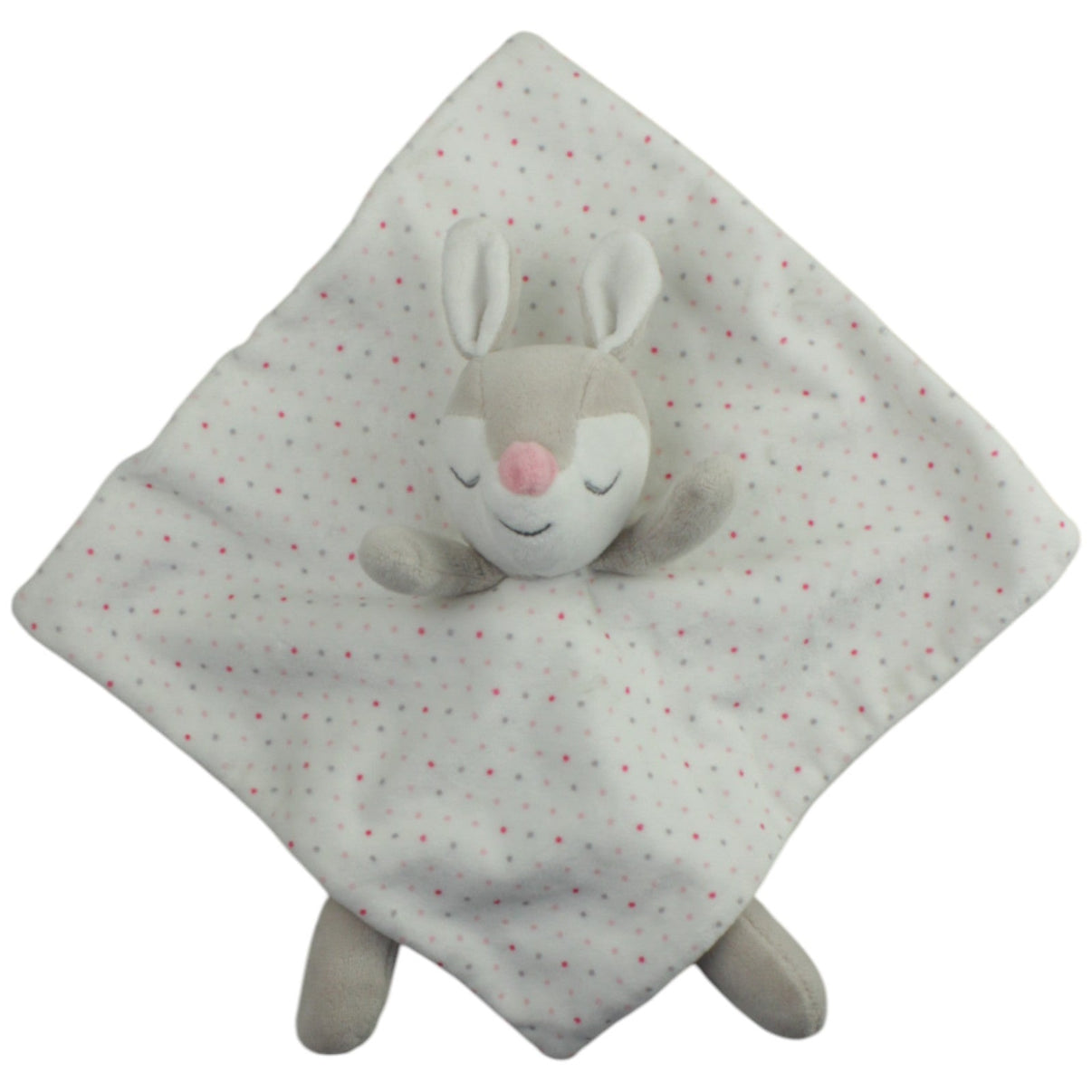 123000015572 Unbekannt Schlafendes Reh mit Punkten Schmusetuch Kumpel Leo Gebraucht Knuddeltuch Kuscheltuch