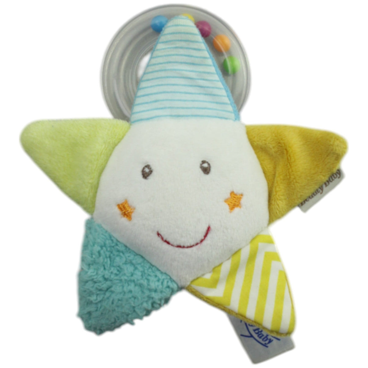 123000015581 Beauty Baby Lachender Seestern, bunt Greifling mit Rassel Kumpel Leo Gebraucht Müller
