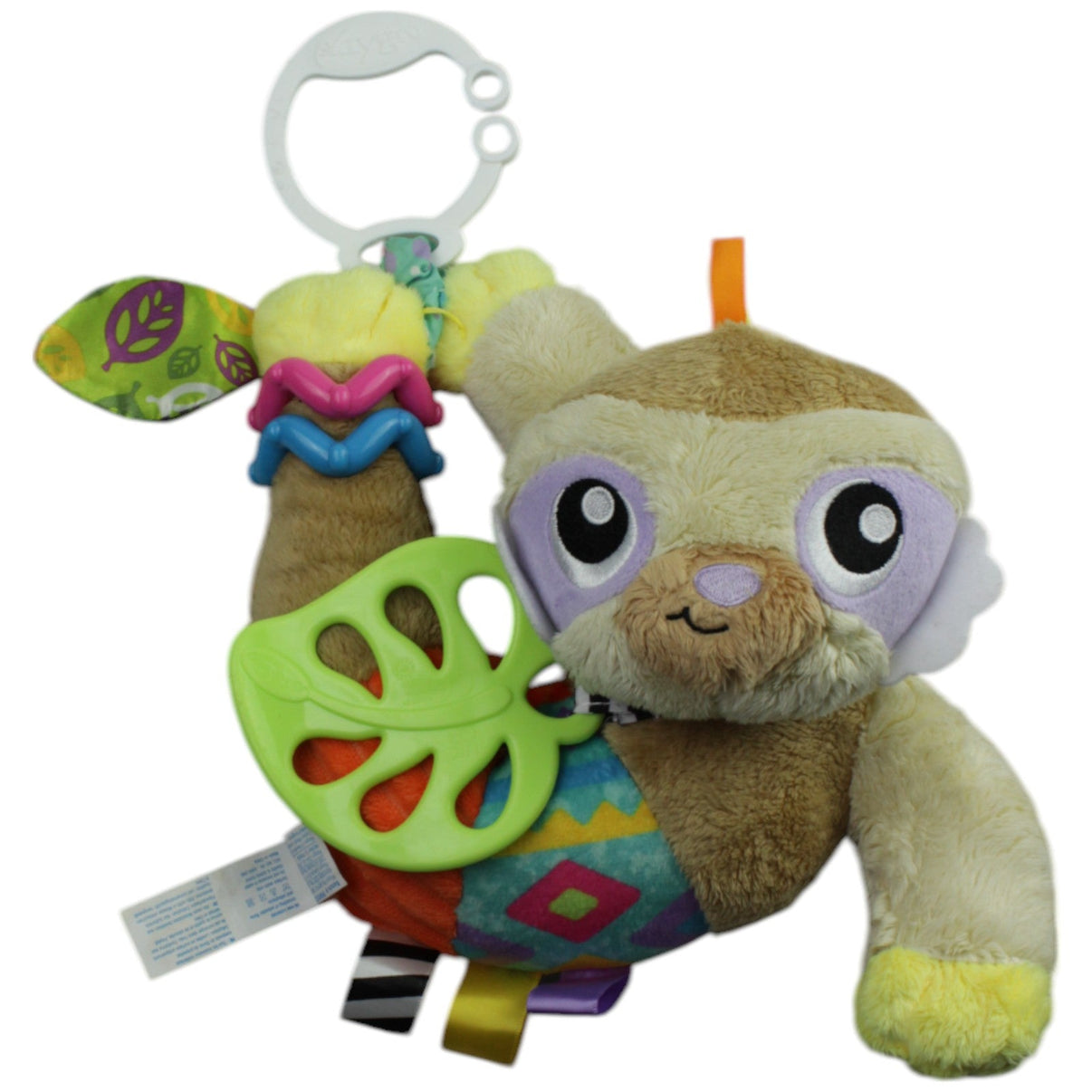 123000015588 Playgro Pty Ltd Sensory Friend, Faultier Salo Activity - Kuscheltier Kumpel Leo Gebraucht