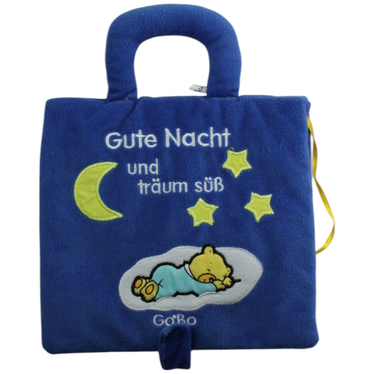 123000015612 Sandviks Verlag Gobo Kinder, Gute Nacht und träum süß Stoffbuch Kumpel Leo _Vintage_ Bär Gebraucht