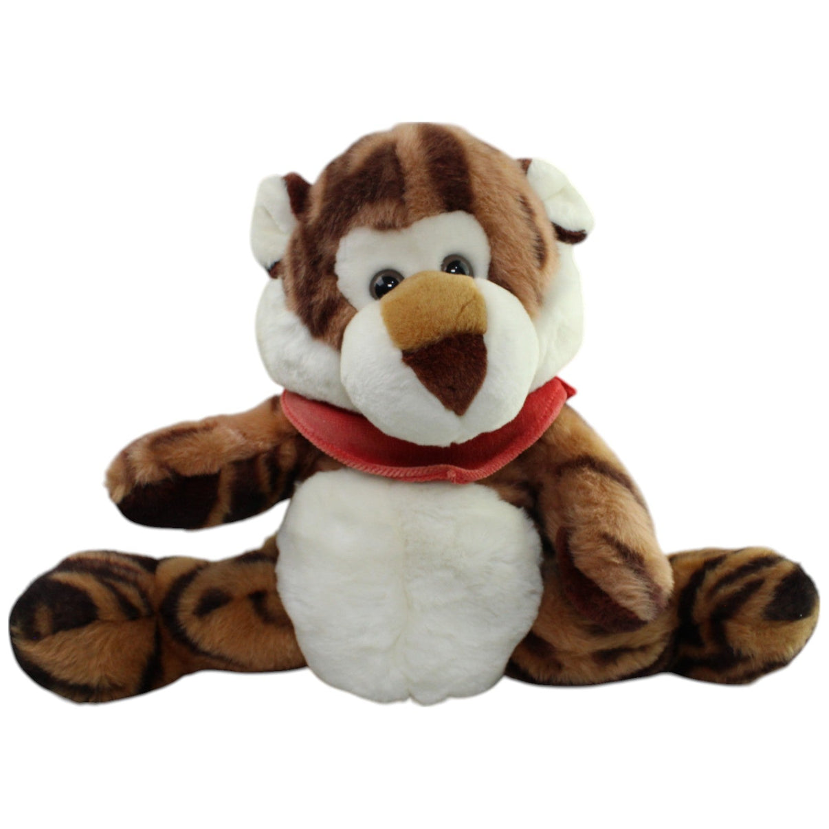 123000015633 Kuschelwuschel Tiger mit Halstuch Kuscheltier Kumpel Leo Gebraucht Raubkatze