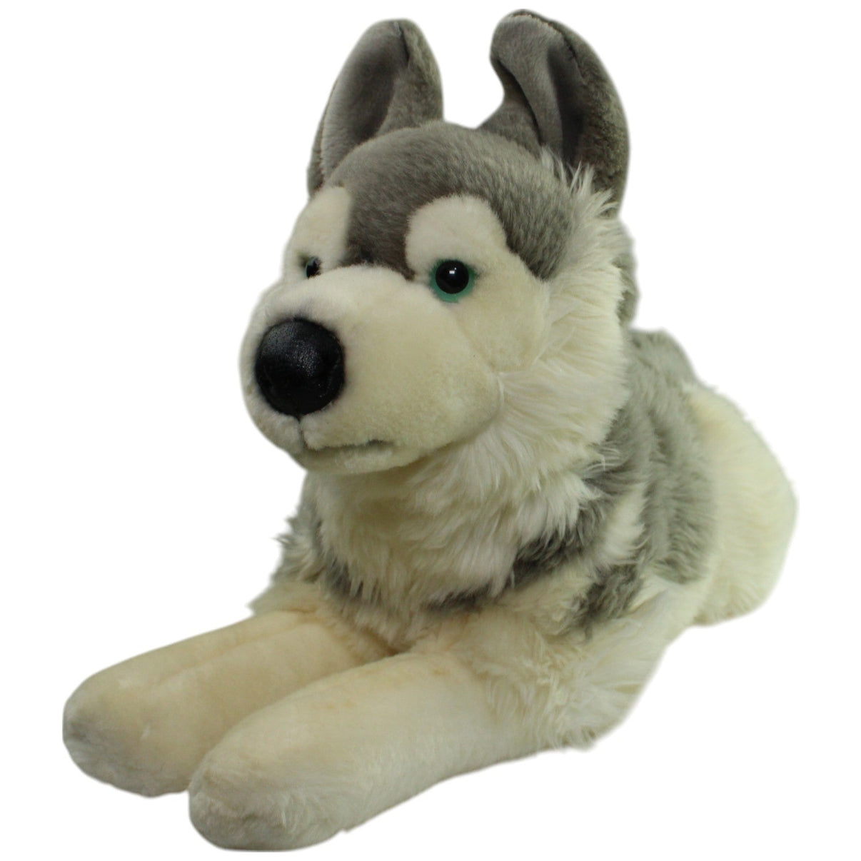 123000015639 Uni - Toys XL Husky, liegend Kuscheltier Kumpel Leo Gebraucht LEOSCO