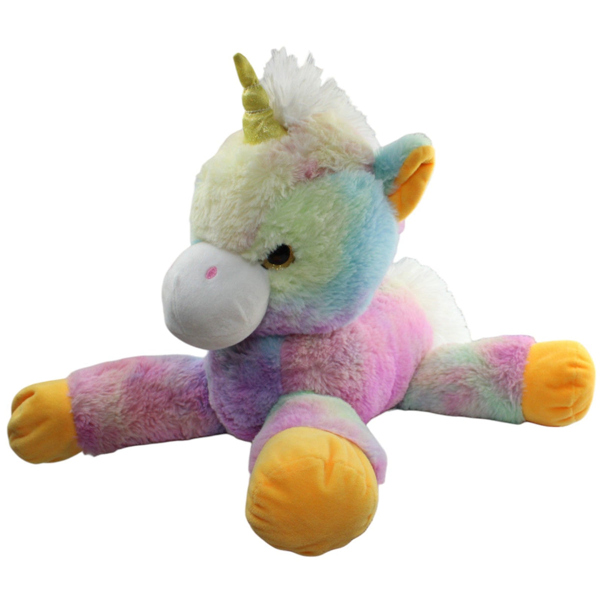 123000015642 Landahl & Baumann Buntes XL Einhorn Kuscheltier Kumpel Leo Gebraucht
