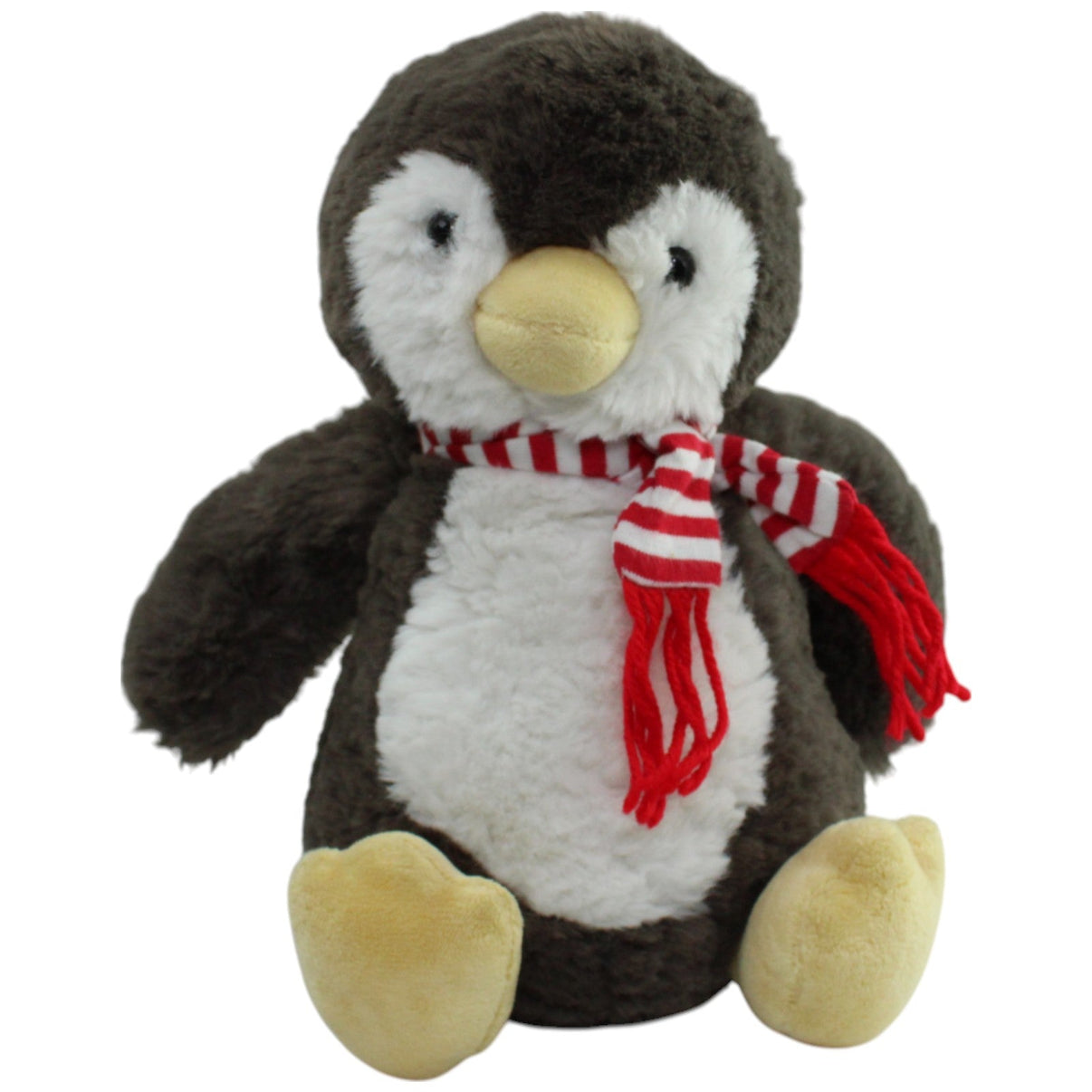 123000015655 Teddy - Hermann Süßer Pinguin mit gestreiftem Schal Kuscheltier Kumpel Leo Gebraucht Pinguin