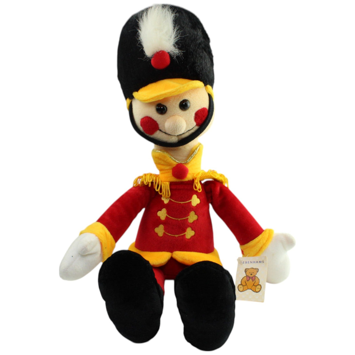 123000015676 Debenhams XL Spielzeug Soldat Plüschfigur Kumpel Leo Gebraucht Weihnachten