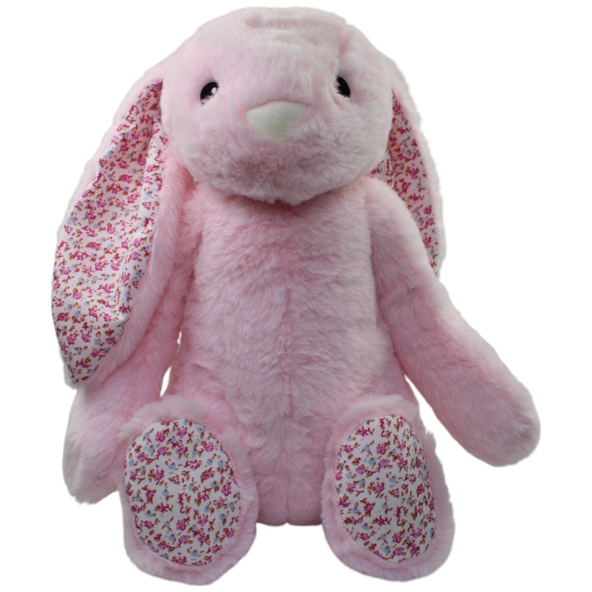 123000015685 Topolino Rosa XL Hase mit Blumenmuster, superweich Kuscheltier Kumpel Leo Ernsting's family Kaninchen neu