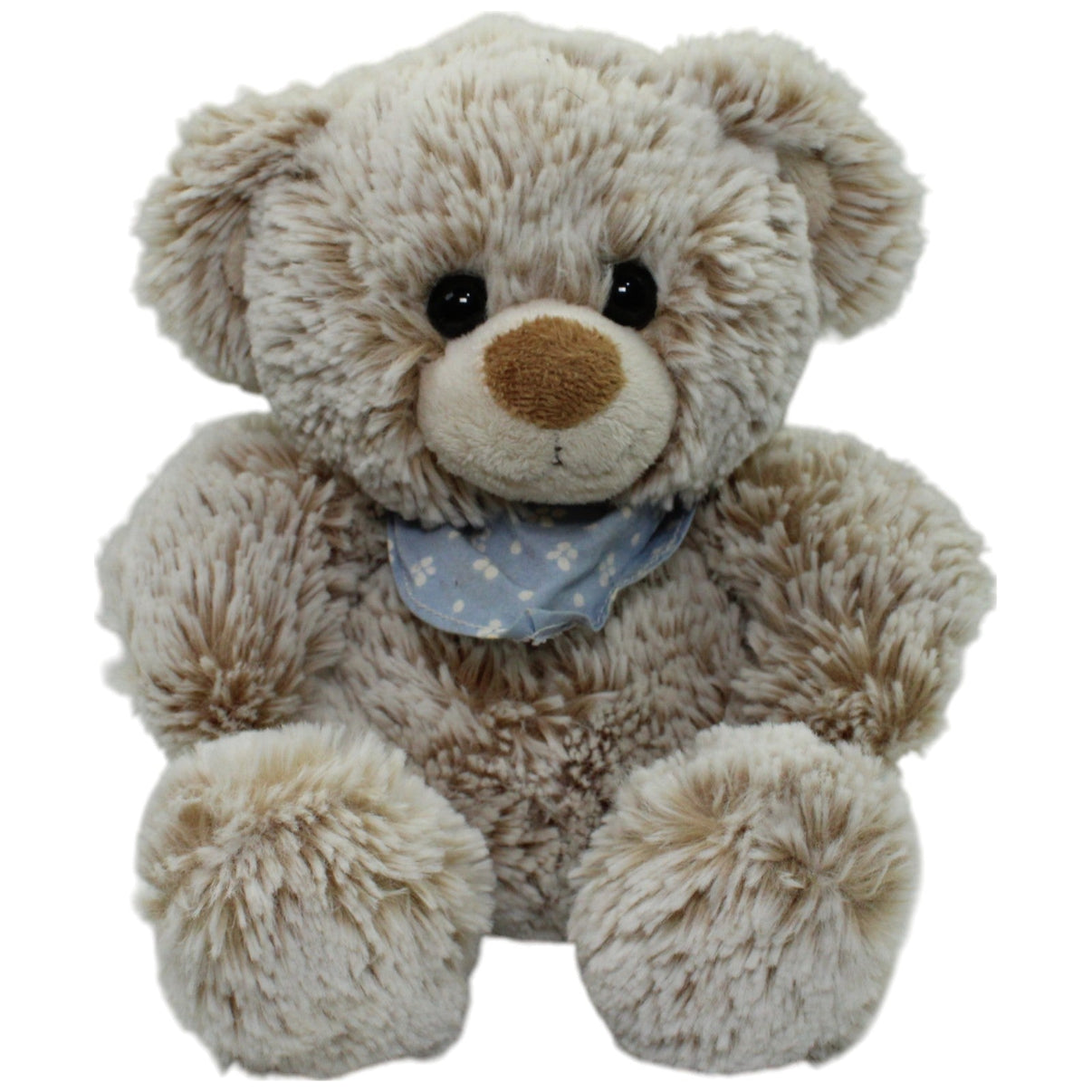 123000015688 Bob der Bär Beiger Bär mit blauem Halstuch Kuscheltier Kumpel Leo Gebraucht