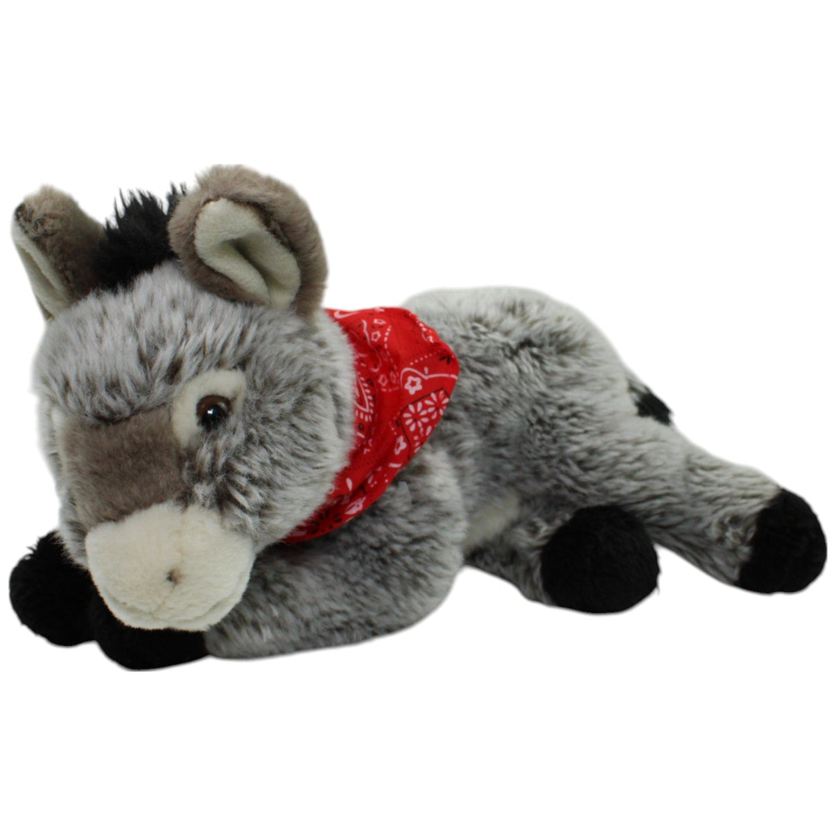123000015693 Uni - Toys Esel mit rotem Halstuch Kuscheltier Kumpel Leo Gebraucht