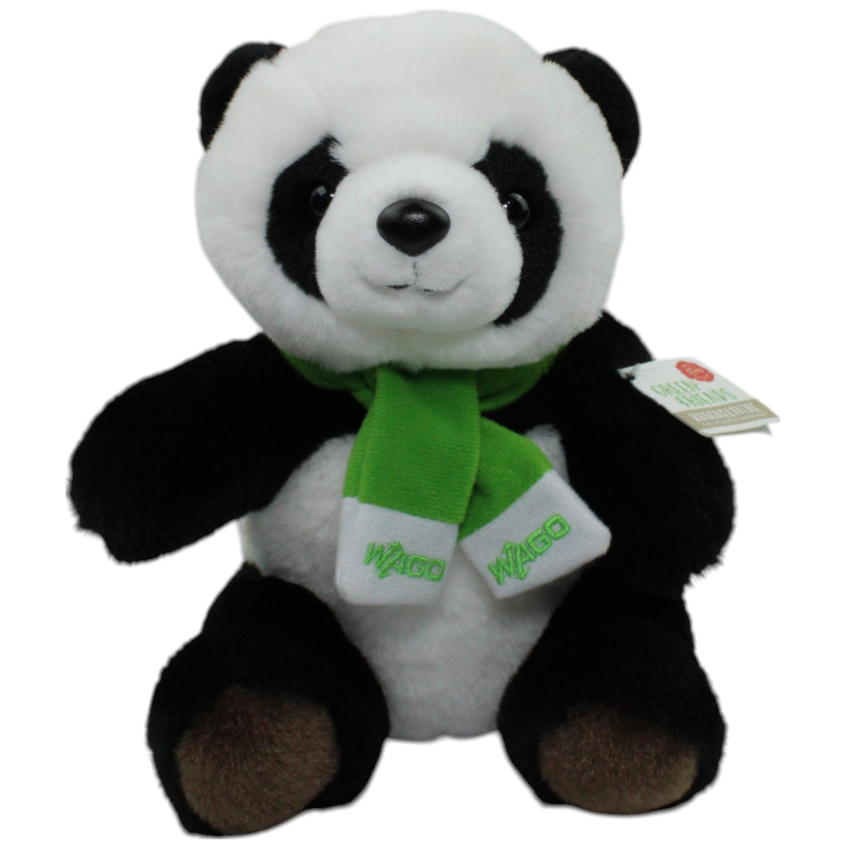 123000015697 Teddy - Hermann WAGO, Green Friends Panda Kuscheltier Kumpel Leo neu