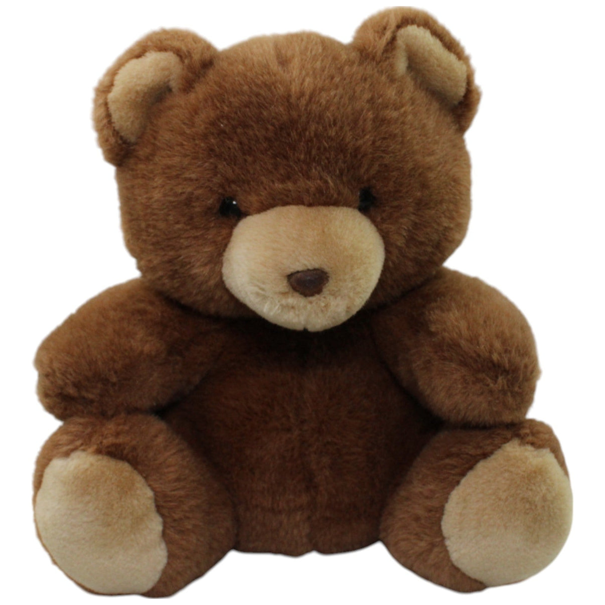 123000015707 Unbekannt Brauner Teddybär, sitzend Kuscheltier Kumpel Leo Gebraucht Teddy Teddybär