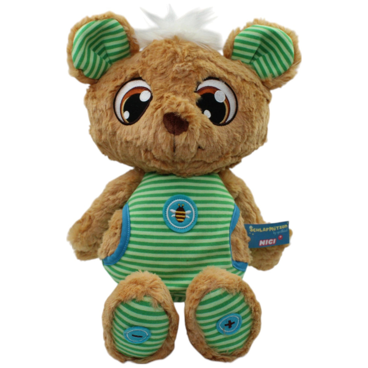 123000015718 NICI Schlafmützen by aprilkind, Schlummsi Schlummergeschichten - Bär Kuscheltier Kumpel Leo Bär Gebraucht