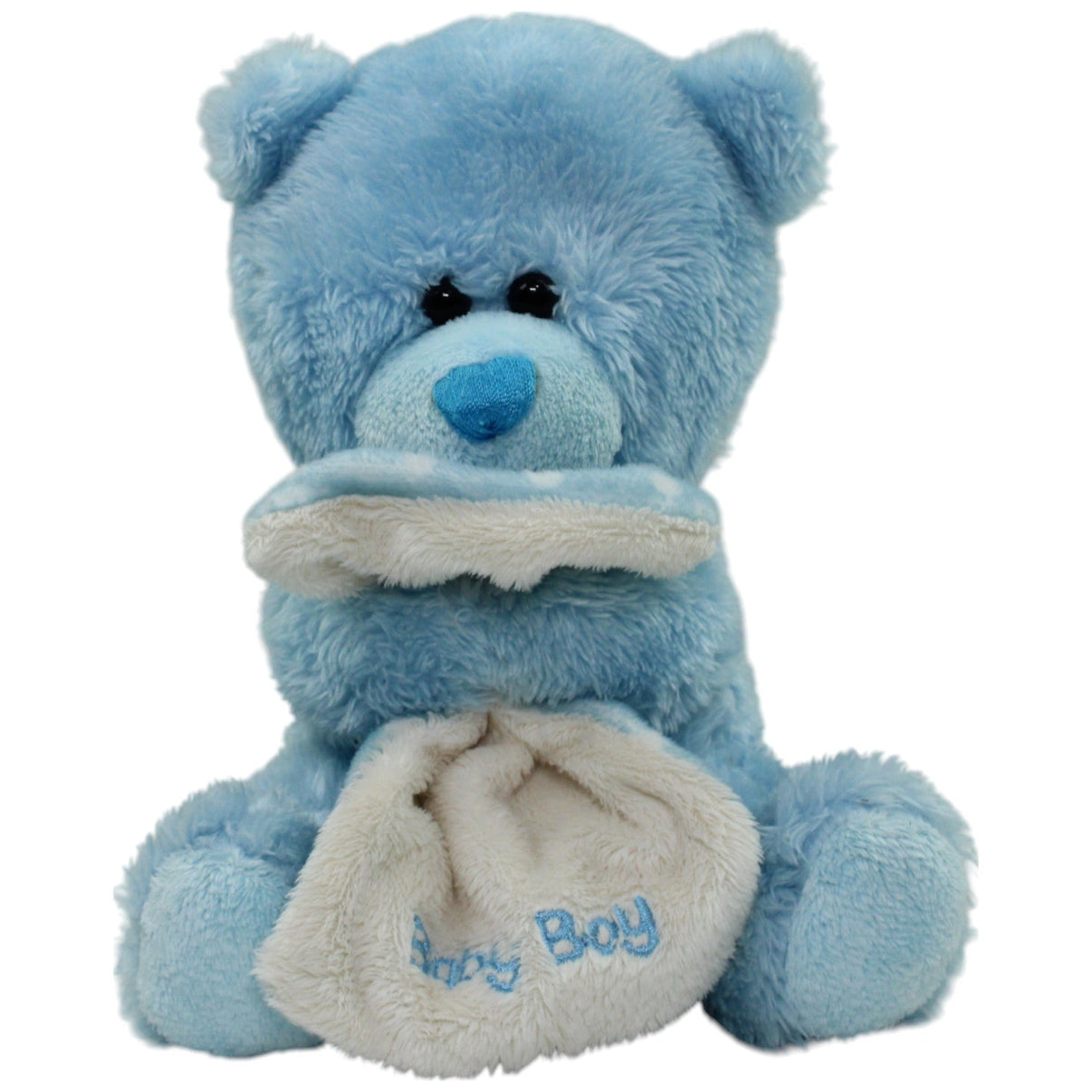 123000015725 Keel Toys Pipp the Bear and friends, blauer Teddybär mit Schmusetuch "Baby Boy" Kuscheltier Kumpel Leo Gebraucht Teddy Teddybär