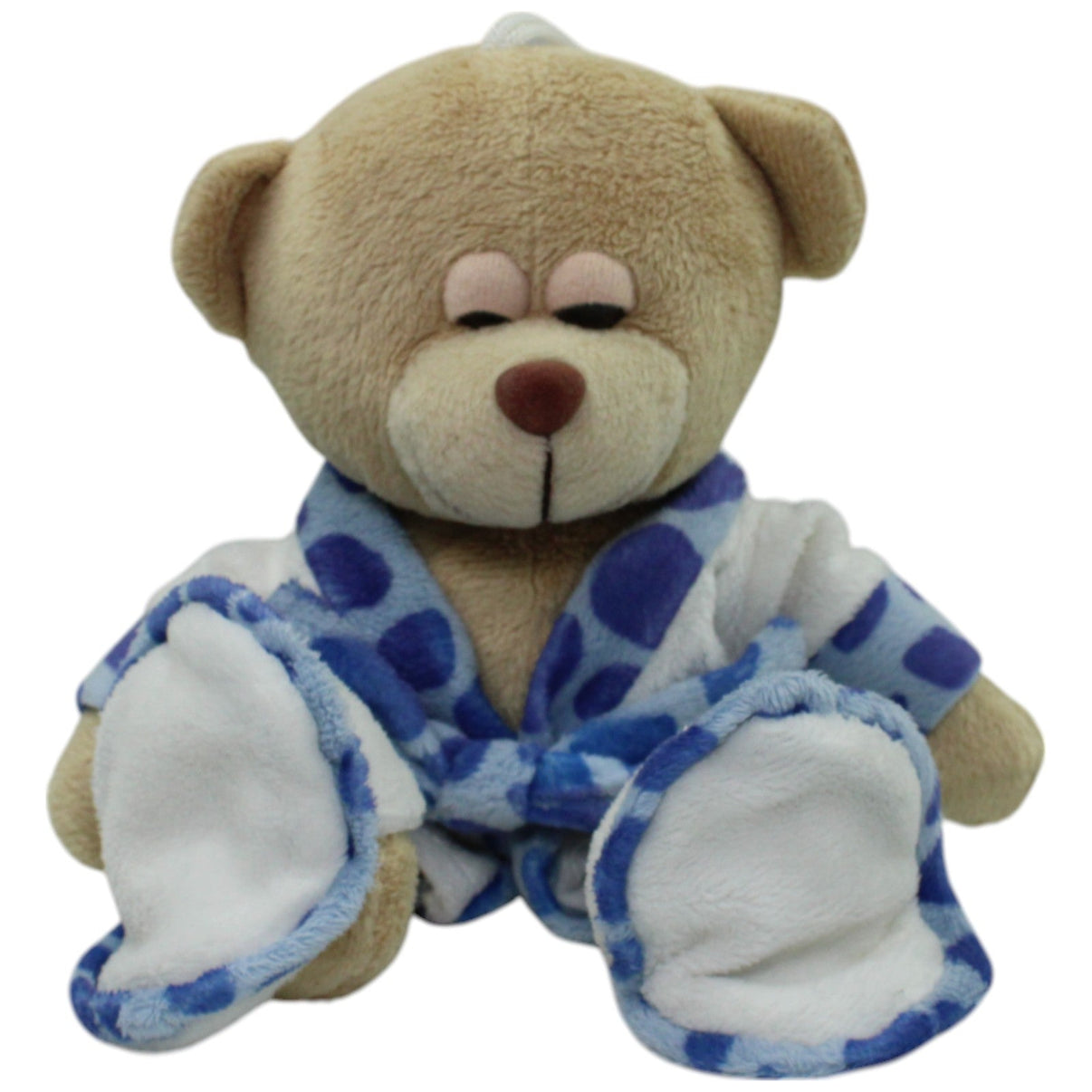 123000015735 ESC Toys Müder Teddybär mit Bademantel und Hausschuhen Kuscheltier Kumpel Leo Gebraucht Teddy Teddybär