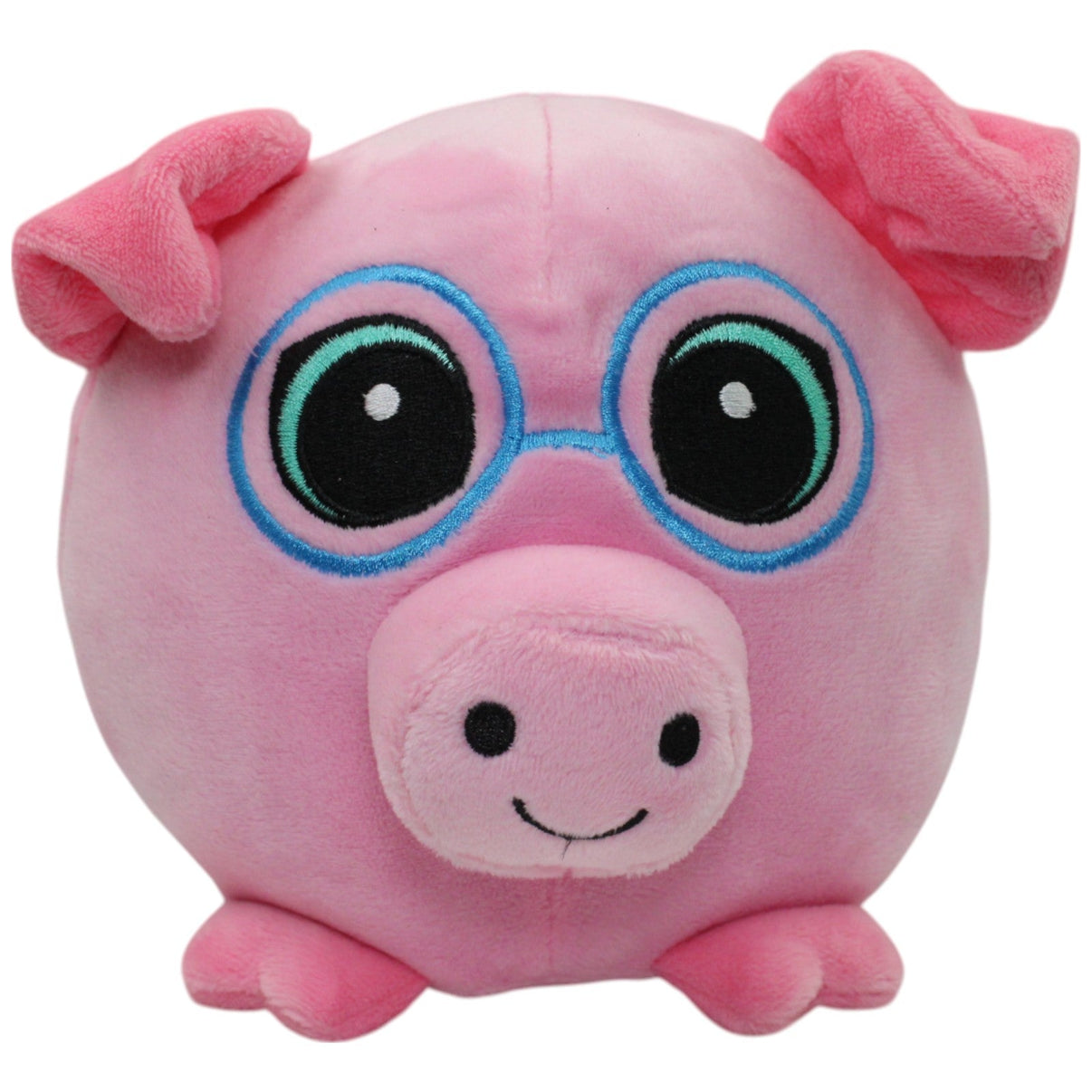 123000015738 TM Toys Schwein mit Brille von der Gang Bystrzaków Kuscheltier Kumpel Leo Gebraucht