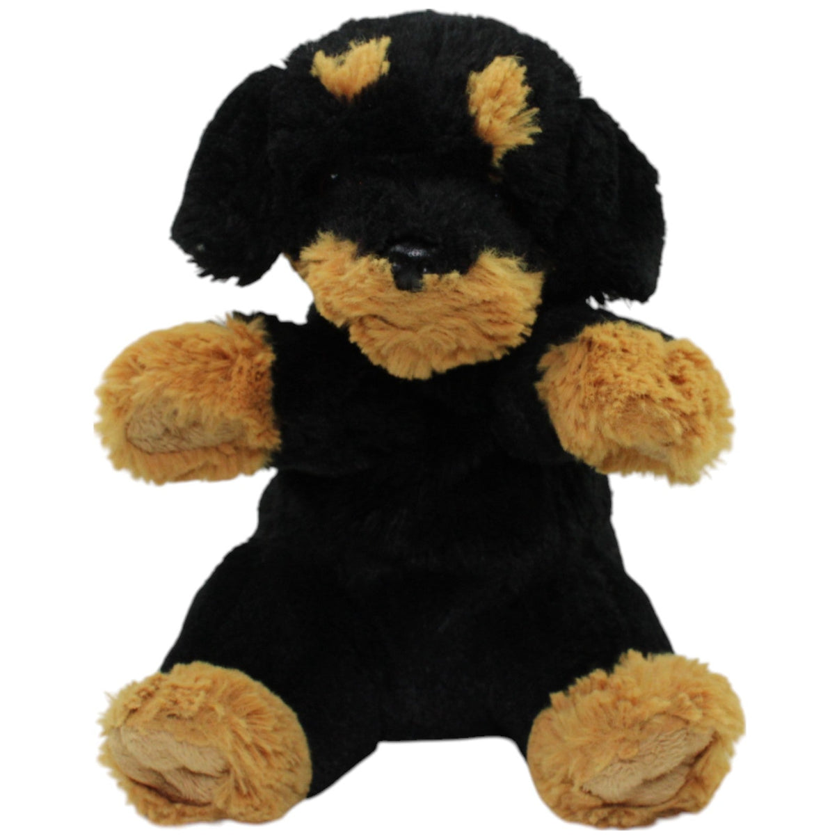 123000015742 Bob der Bär Sitzender Rottweiler, superweicher Kuscheltier Kumpel Leo Gebraucht Hund
