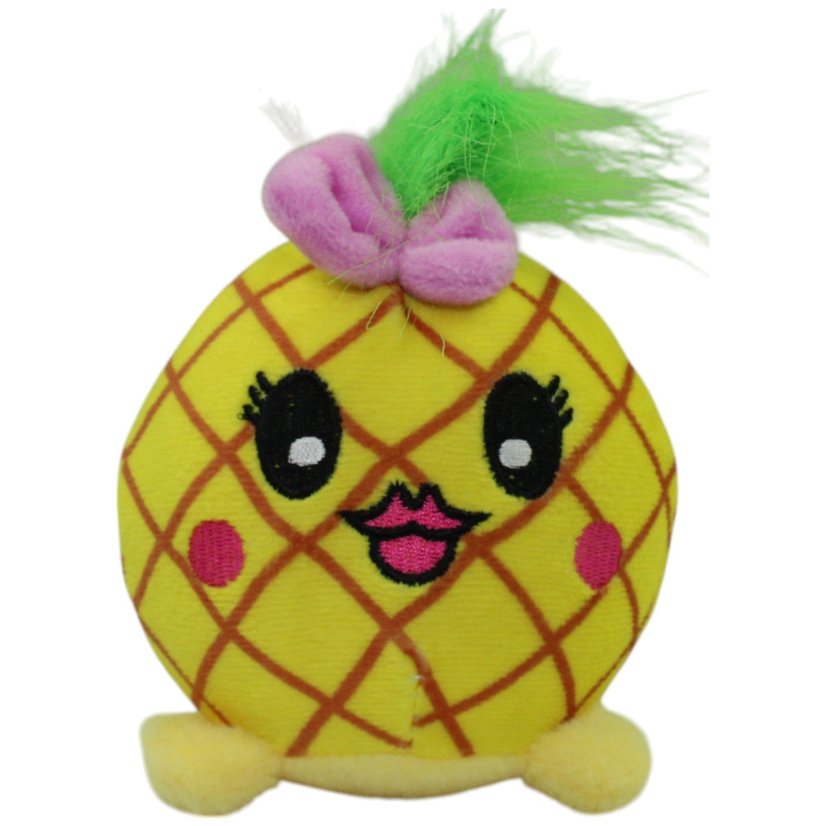 123000015761 John Süße Ananas mit Lippenstift Plüschfigur Kumpel Leo Gebraucht