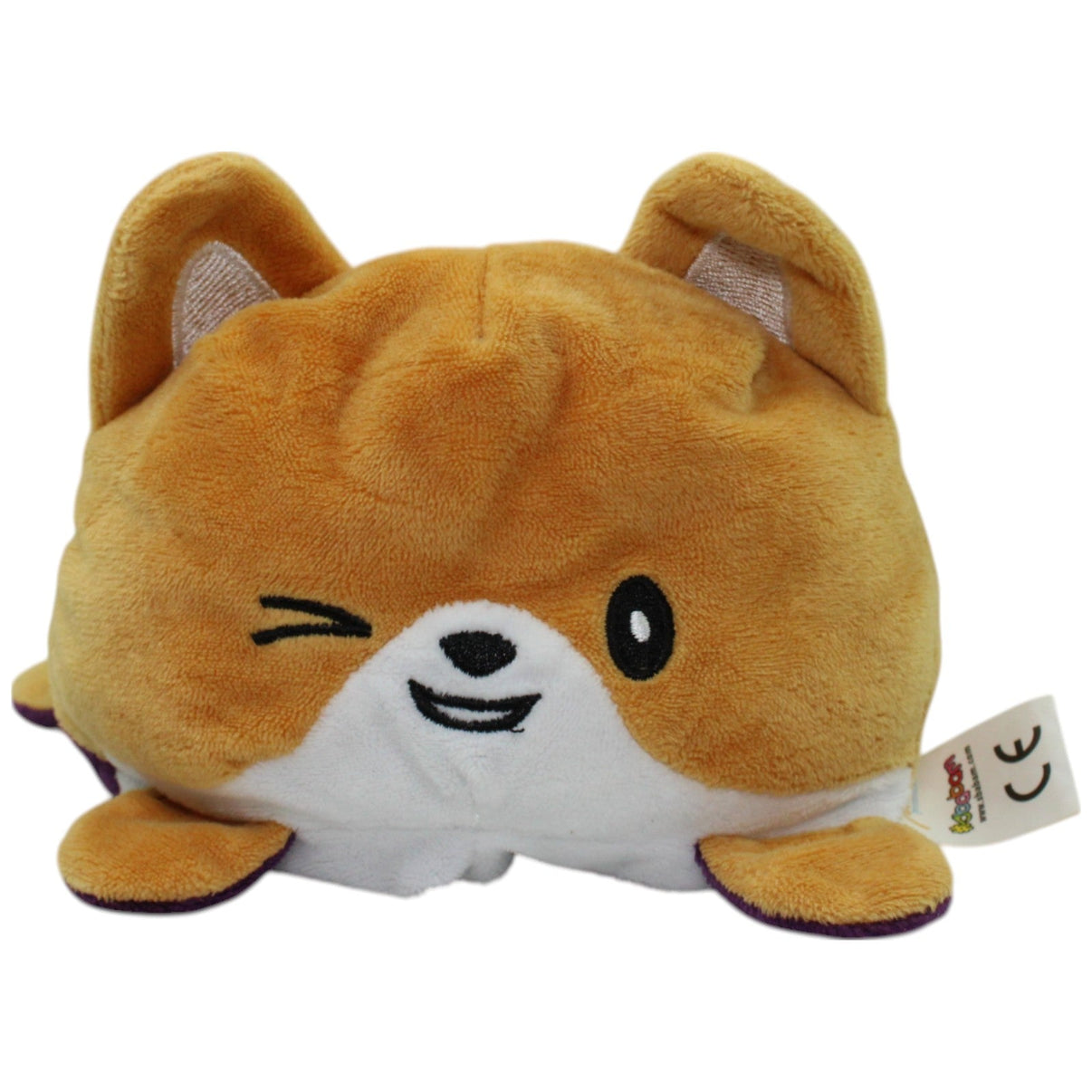 123000015772 Sbabam Wendehund, lila/braun Kuscheltier Kumpel Leo Gebraucht