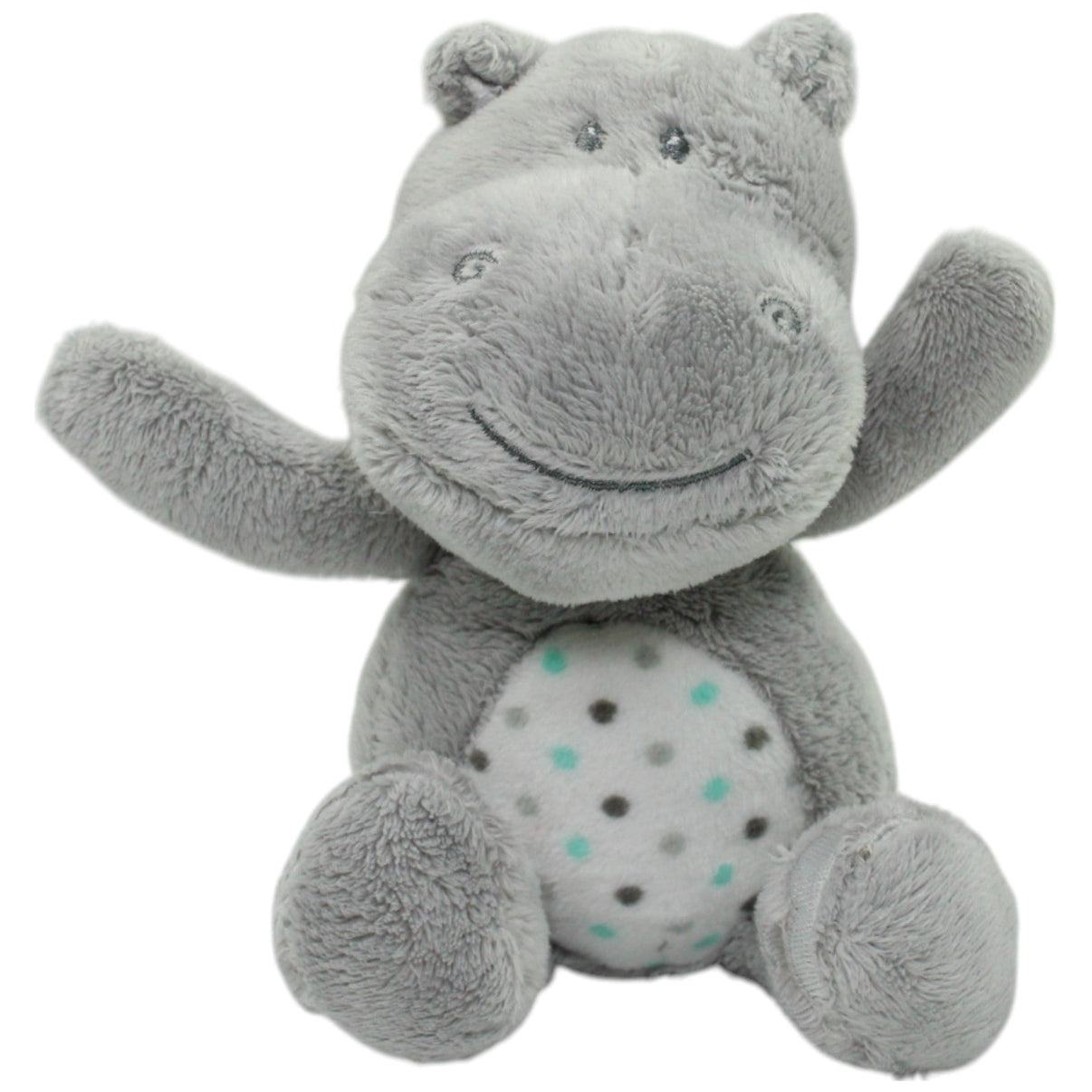 123000015775 Unbekannt Nilpferd mit Punkten Kuscheltier Kumpel Leo Gebraucht