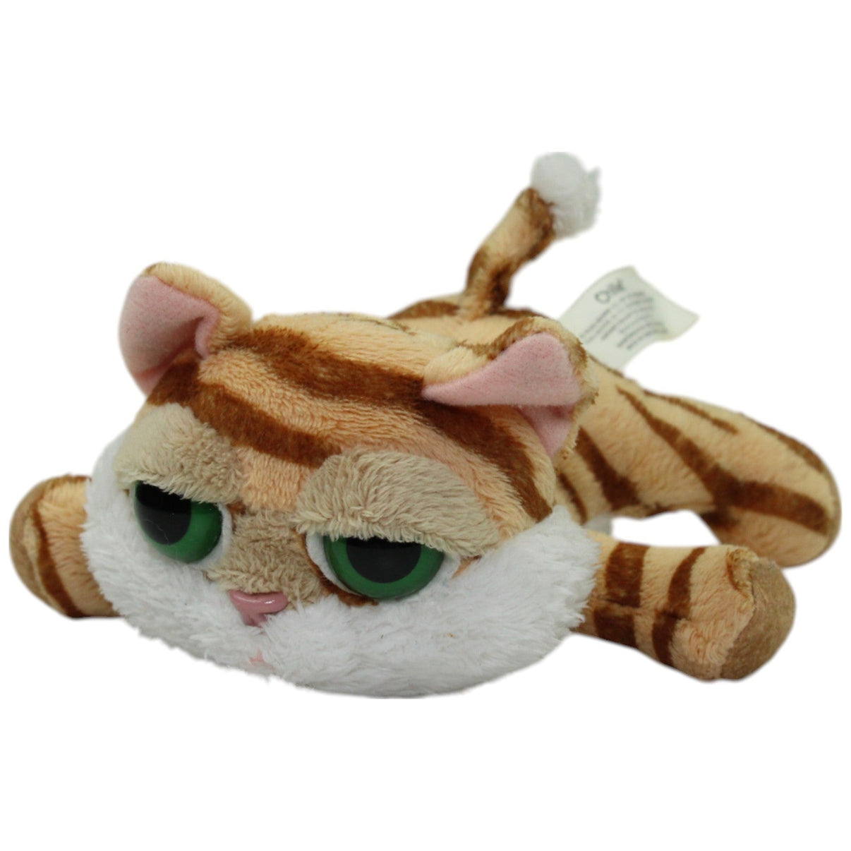 123000015776 Russ Berrie Kleine gestreifte Katze, Chilie Kuscheltier Kumpel Leo Gebraucht