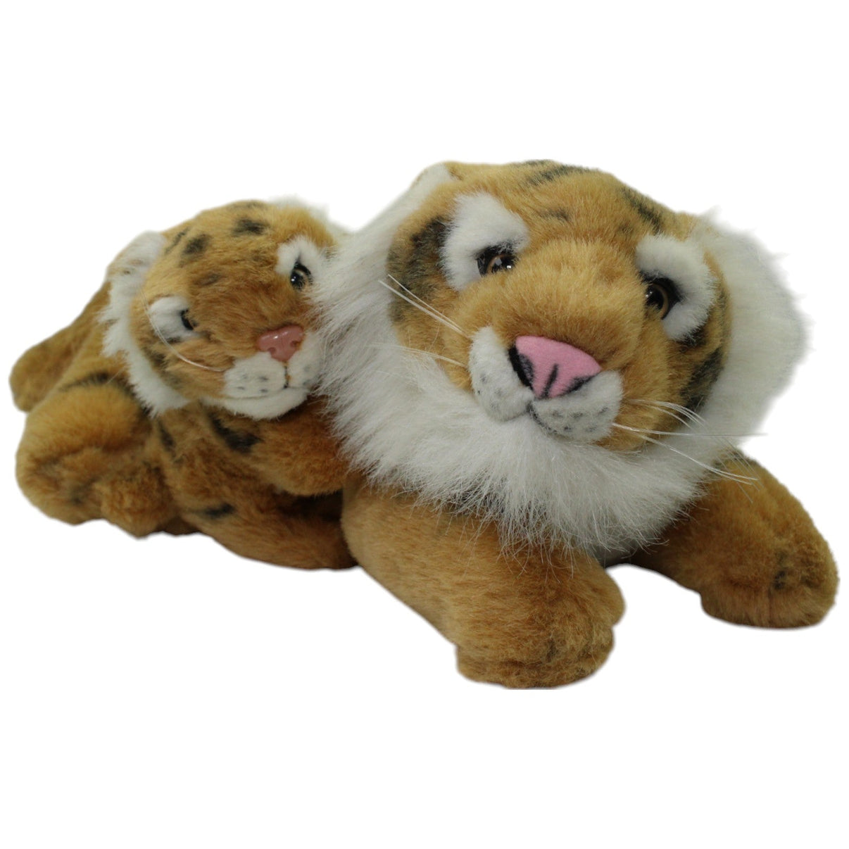 123000015779 K&M International Tiger mit Baby, liegend Kuscheltier Kumpel Leo Gebraucht