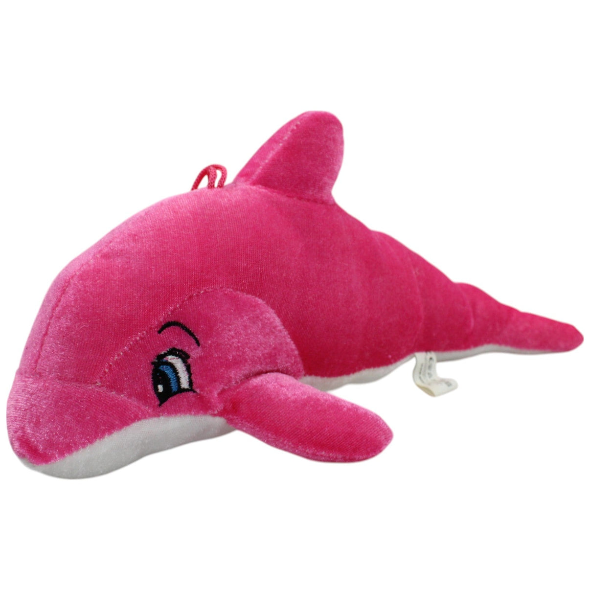 123000015782 ALIKI Pinker Delfin mit weißem Bauch, groß Kuscheltier Kumpel Leo Gebraucht