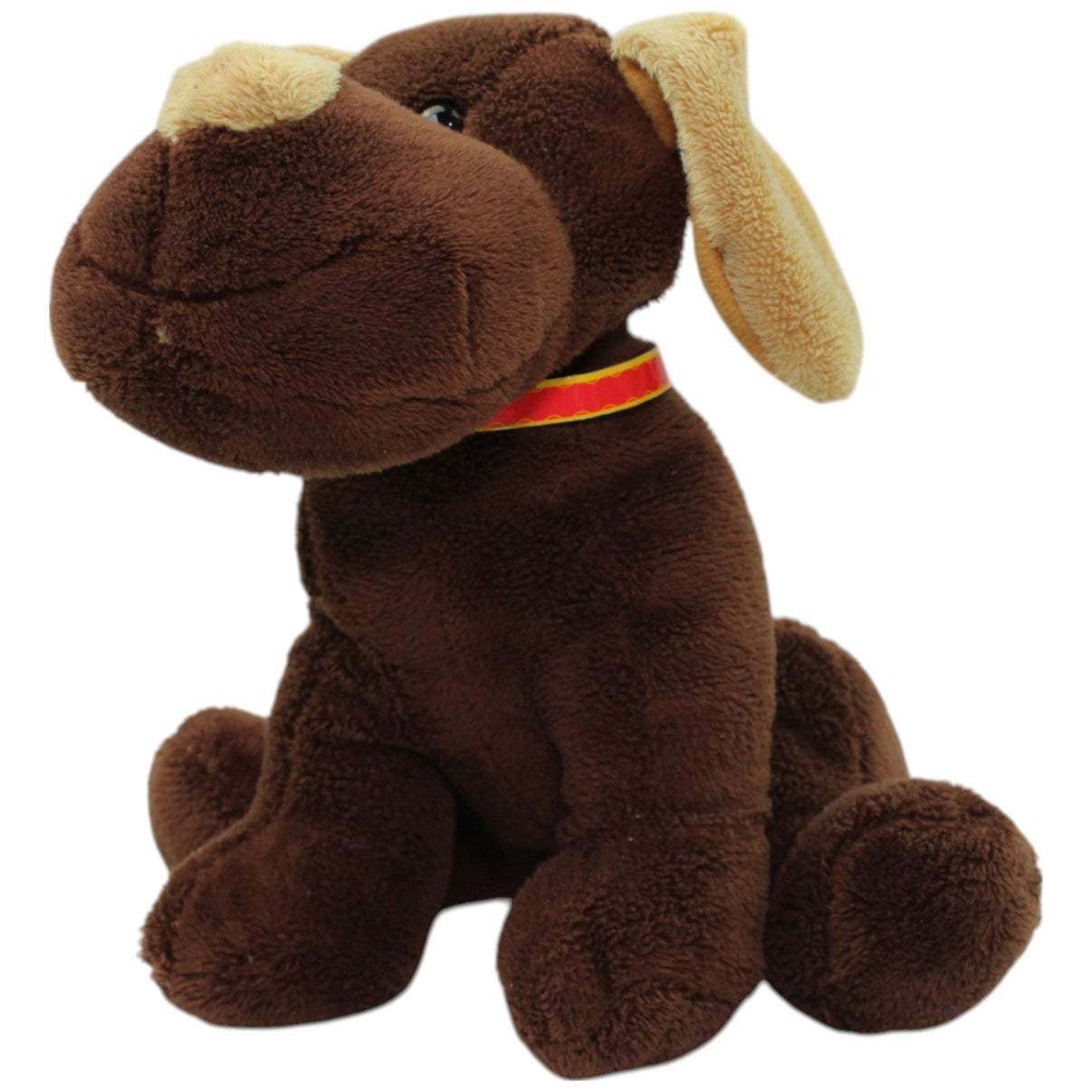 123000015786 TEDI Trendy Plüsch, süßer dunkelbrauner Hund Kuscheltier Kumpel Leo Gebraucht