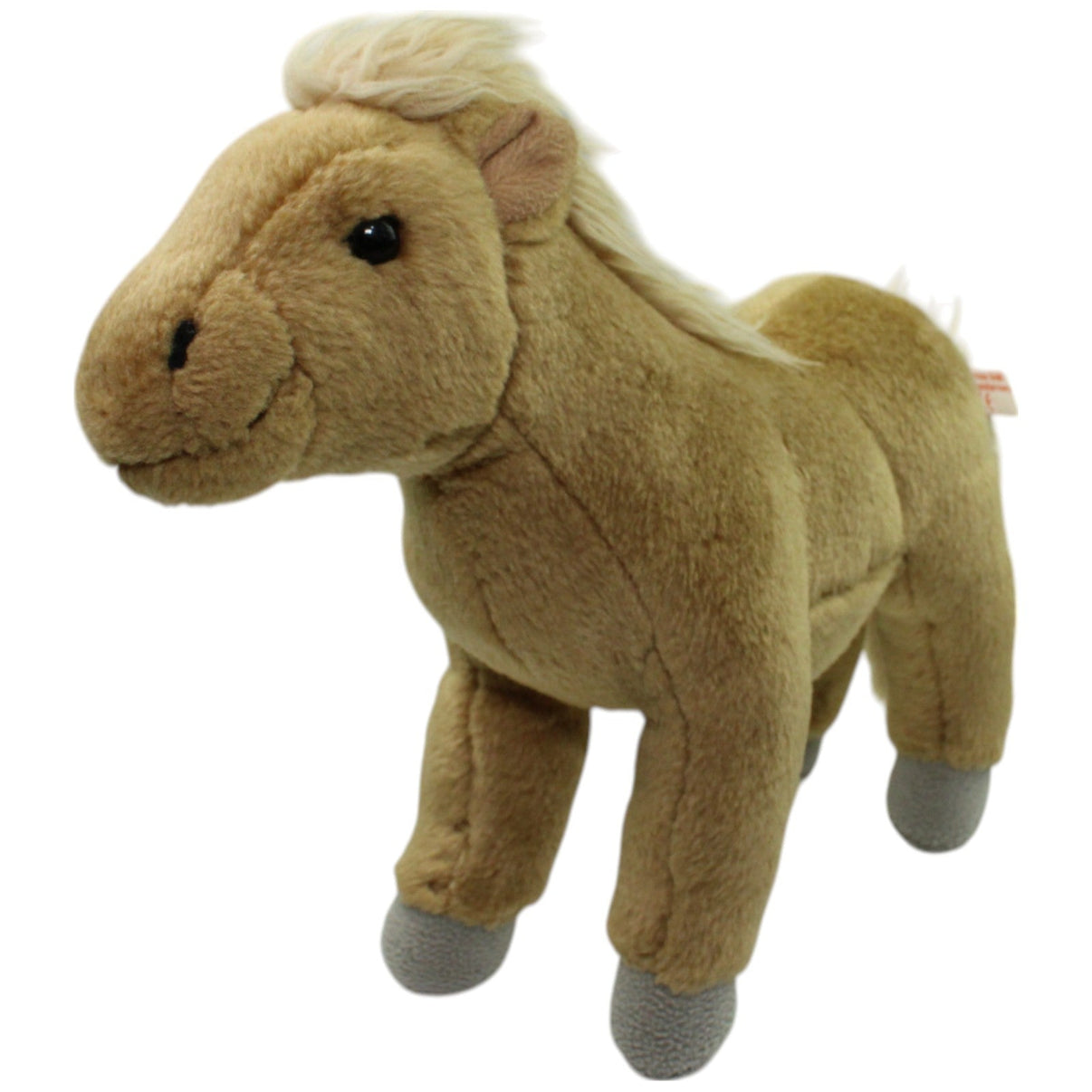 123000015826 Teddy - Hermann Beiges Pferd, stehend Kuscheltier Kumpel Leo Gebraucht Pony
