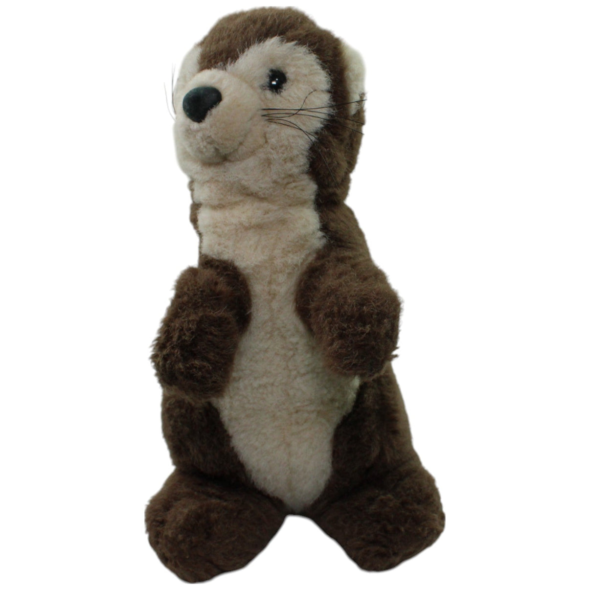 123000015831 L&S Cottbus Otter Otti, stehend Kuscheltier Kumpel Leo Gebraucht