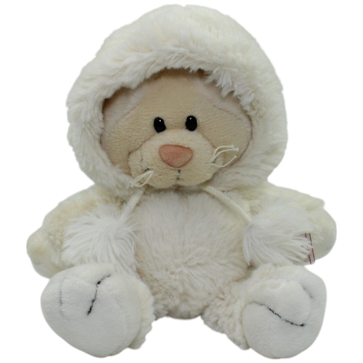123000015833 NICI Mädchen Schneekatze mit Mütze Kuscheltier Kumpel Leo Gebraucht Katze
