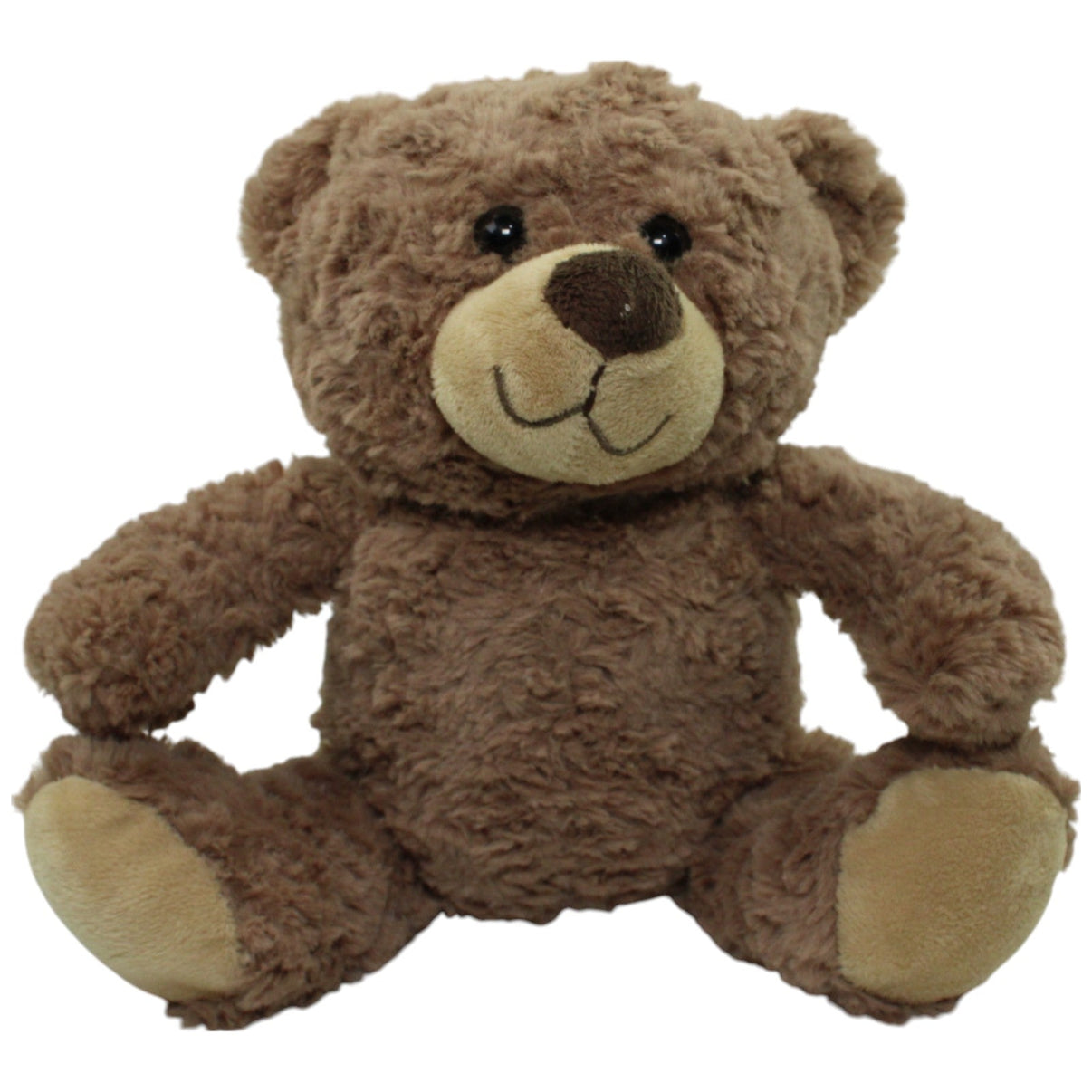 123000015845 Unbekannt Süßer sitzender Teddy, braun Kuscheltier Kumpel Leo Gebraucht Teddy Teddybär