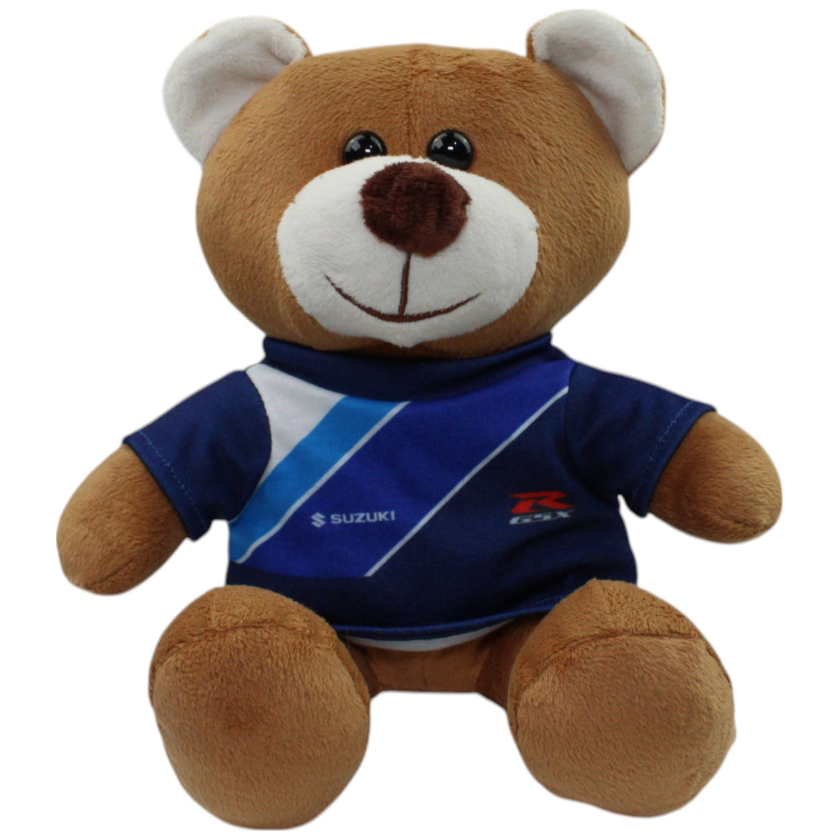 123000015879 Suzuki Motor Teddy mit Suzuki GSX - R Shirt Kuscheltier Kumpel Leo Gebraucht Teddy Teddybär