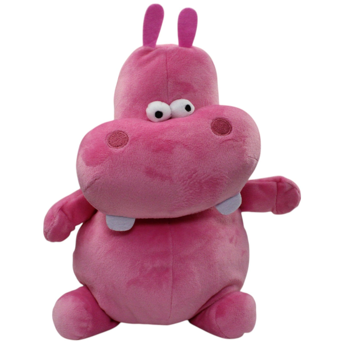 123000015880 TCC Global Hey Clay, rosa Nilpferd Kuscheltier Kumpel Leo Gebraucht