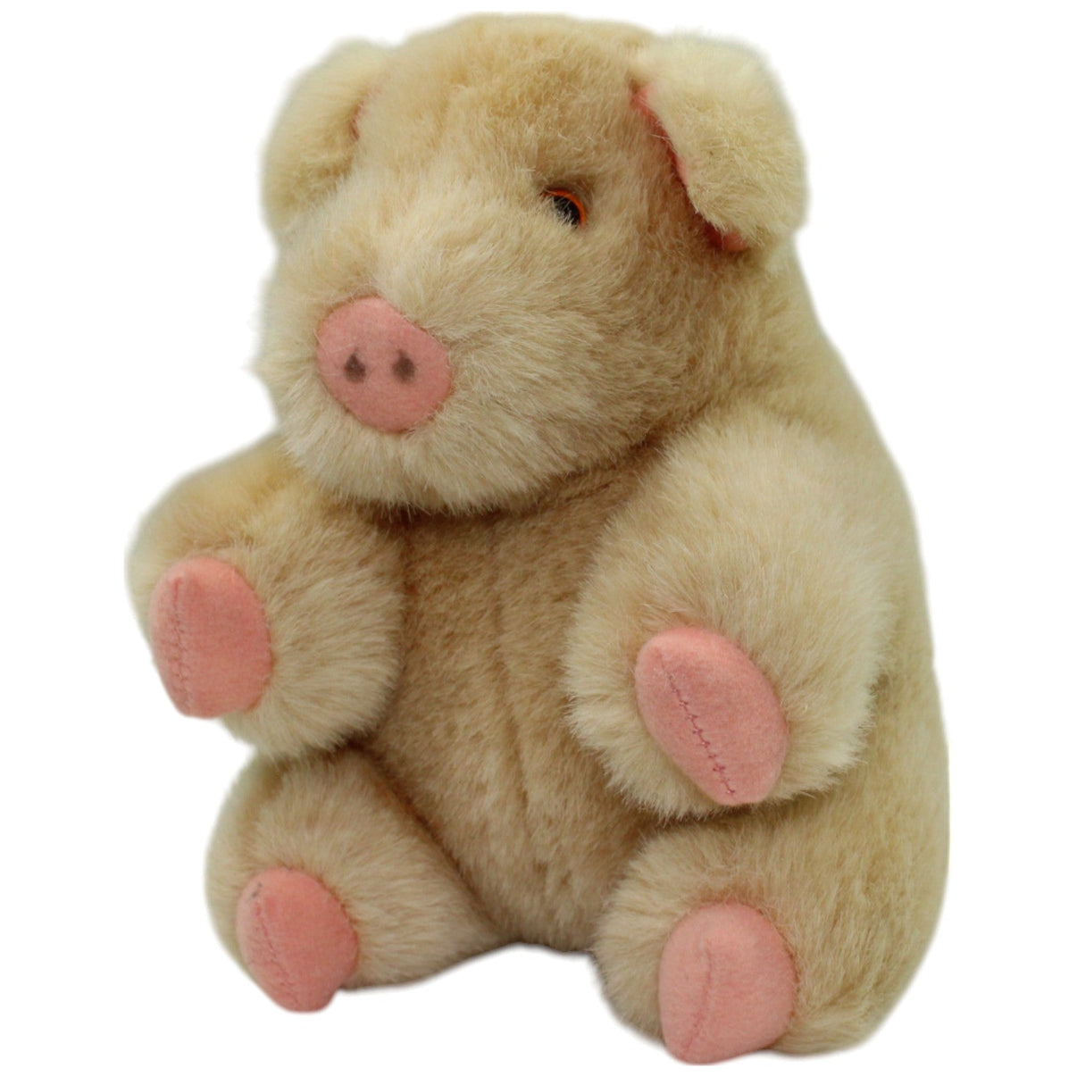 123000015881 Unbekannt Süßes braunes Schwein Kuscheltier Kumpel Leo Gebraucht
