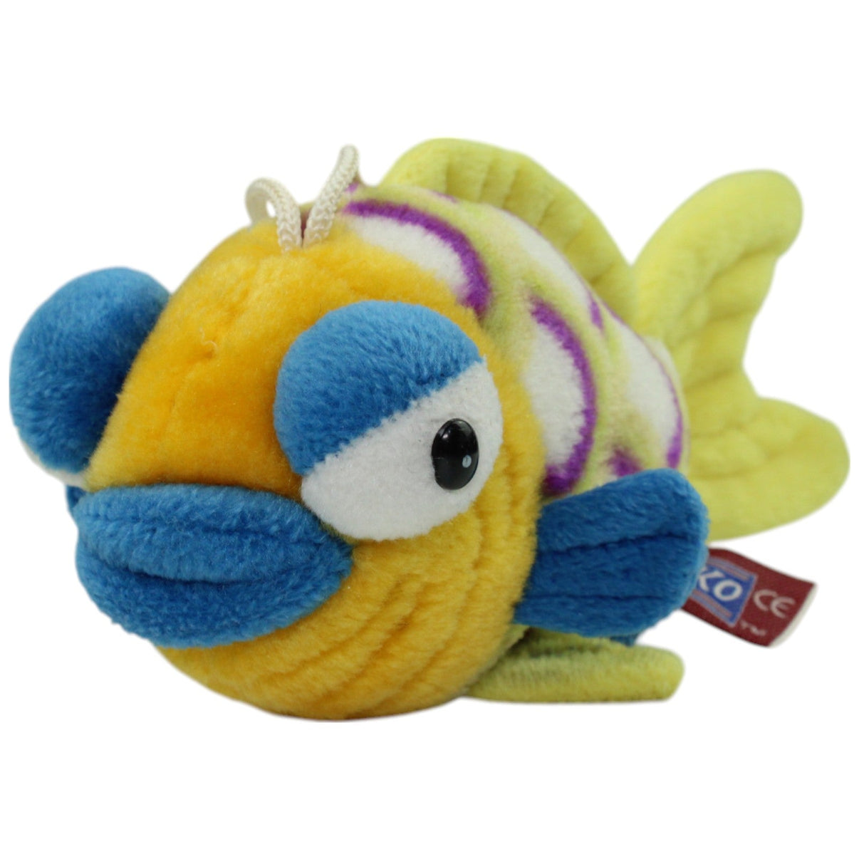 123000015901 PEEKO Gelber Fisch Kuscheltier Kumpel Leo Gebraucht