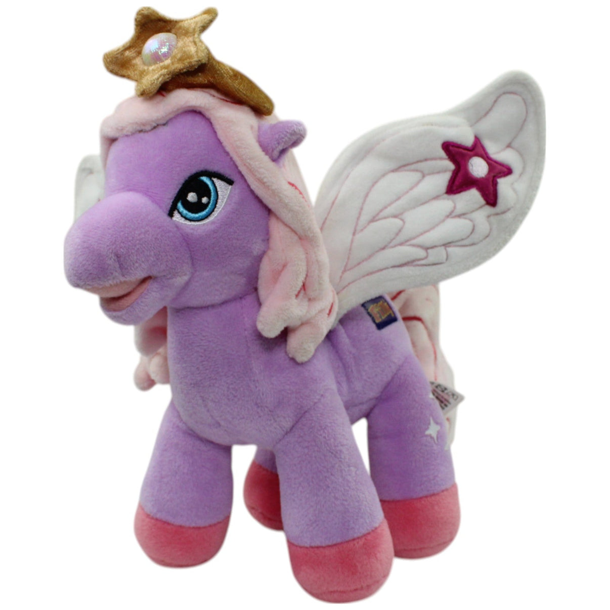 123000015917 Dracco Deutschland Filly lila Einhorn mit Flügeln Kuscheltier Kumpel Leo Fantasy Gebraucht