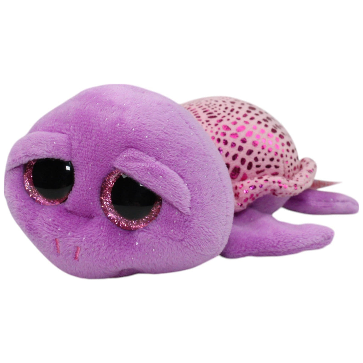 123000015925 TY Lila Schildkröte Slow - Poke Kuscheltier Kumpel Leo Gebraucht
