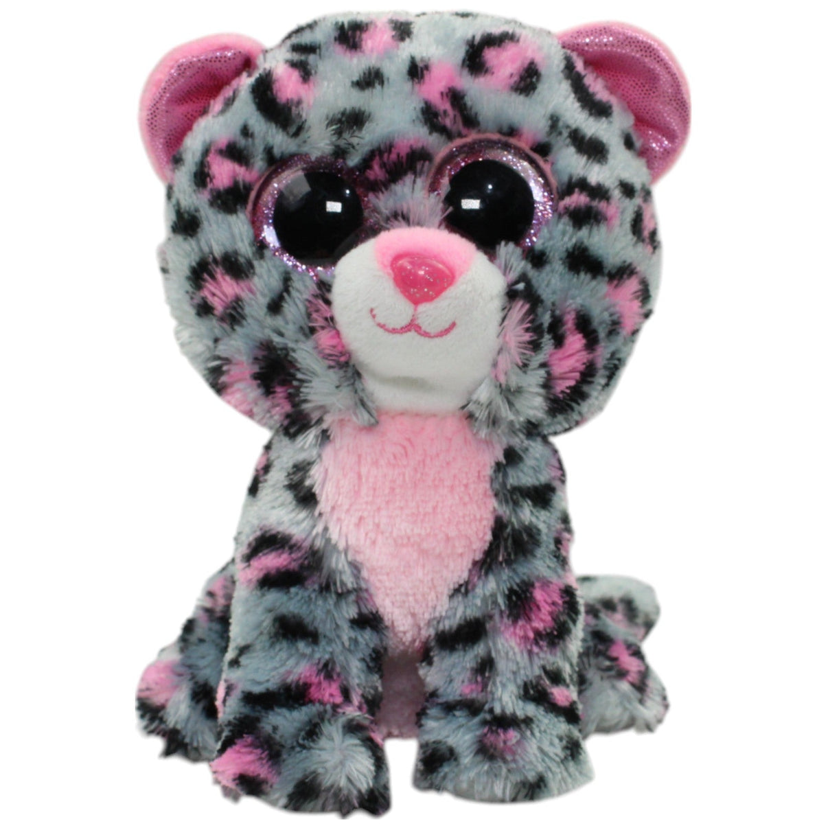 123000015932 TY Beanie Boo, Leopard Tasha Kuscheltier Kumpel Leo Gebraucht Raubkatze