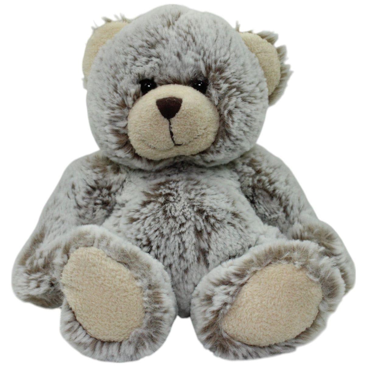 123000015933 Nicotoy Sitzender Teddy, hellgrau Kuscheltier Kumpel Leo Gebraucht Teddy Teddybär