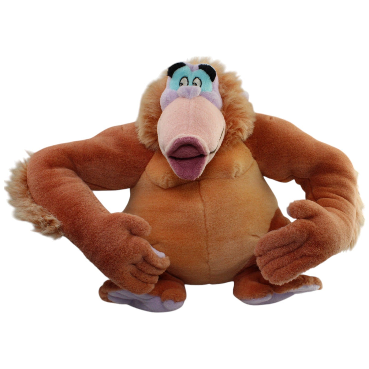 123000015945 Trudi King Louie aus Disney Das Dschungelbuch, groß Kuscheltier Kumpel Leo _Vintage_ Affe Gebraucht