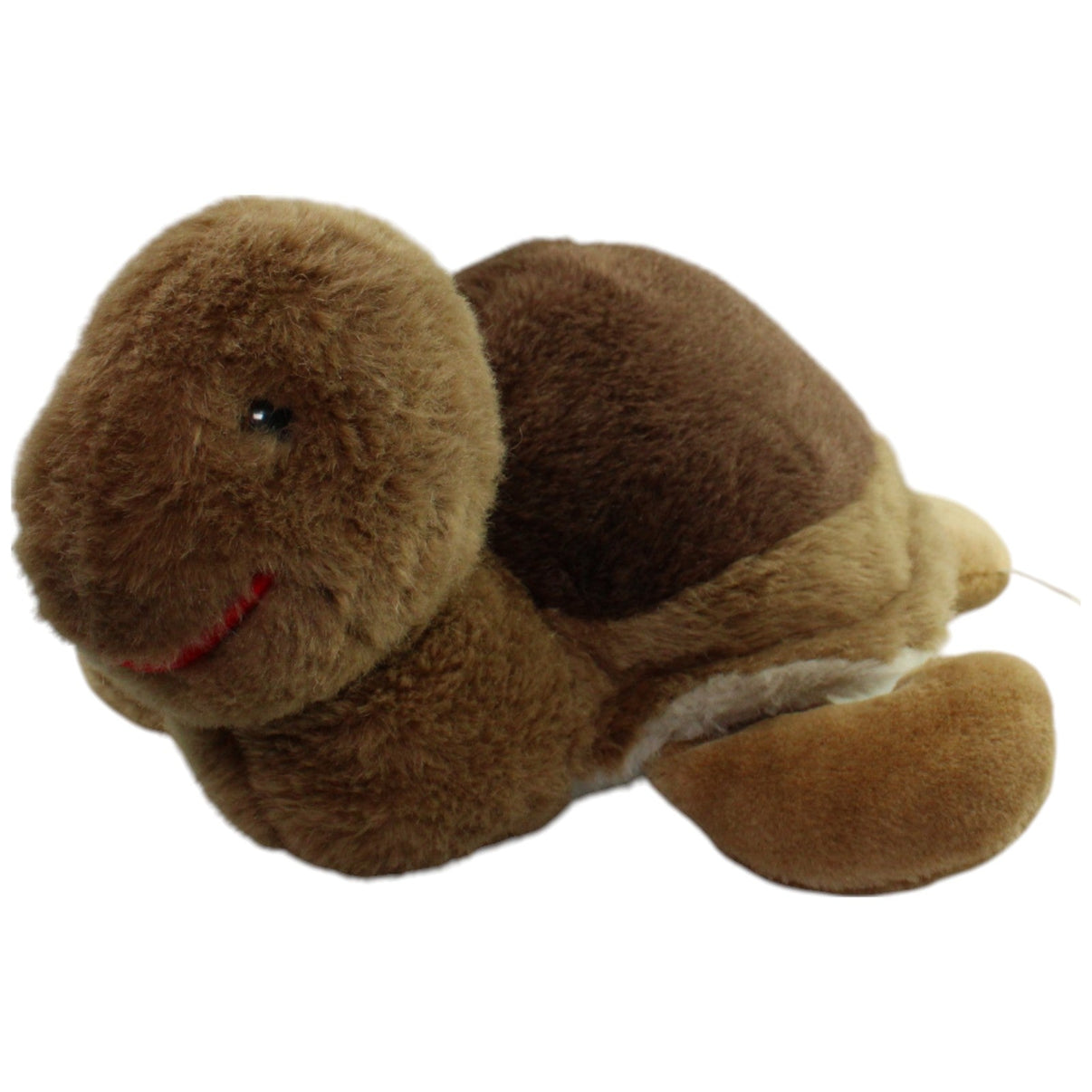 123000015976 PLÜTI nova Große Schildkröte, braun Kuscheltier Kumpel Leo _Vintage_ DDR Gebraucht